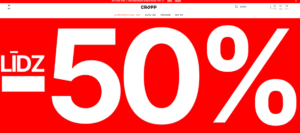 ATLAIDE: Cropp izpārdošana līdz 50%